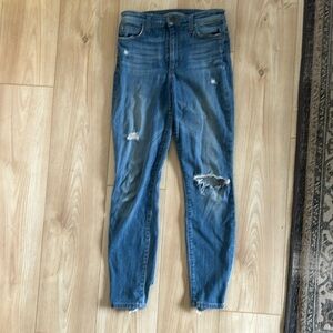 Joes jeans distressed skinny ankle